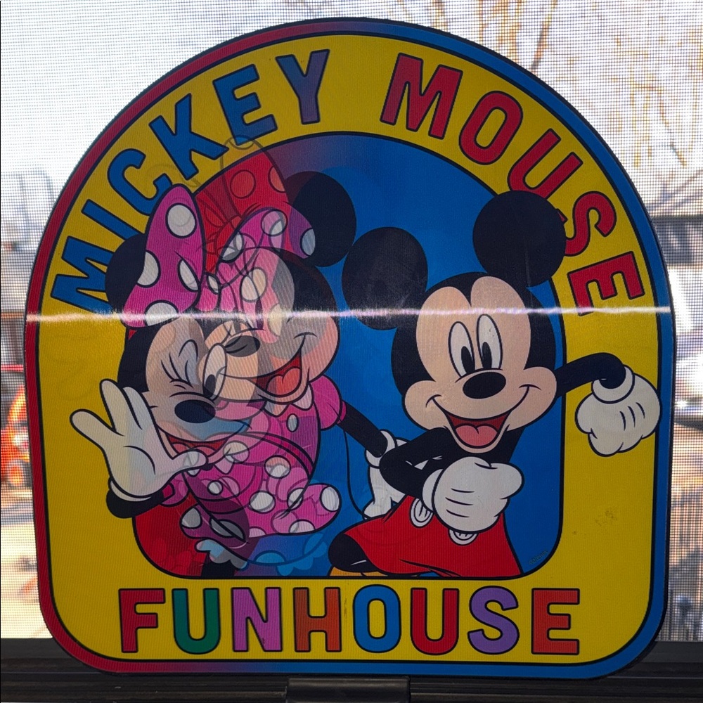 Disney Mickey Mouse Funhouse Wall Art - Blue, Pink, Yellow